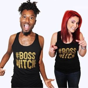 NWOT #BossWitch Tank Top by The Colorful Geek